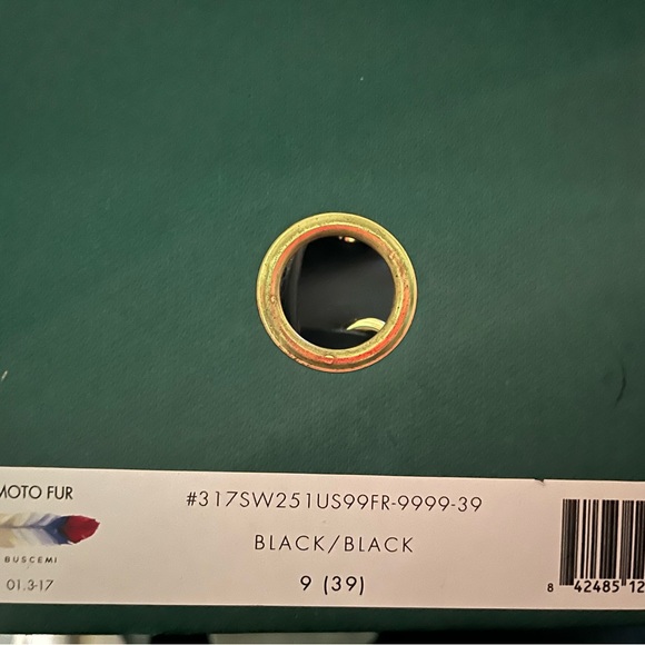 buscemi fur sneaker boot, style called moto fur - Picture 2 of 9